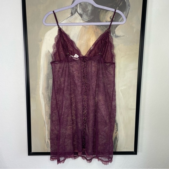 Victoria’s Secret Purple Sheer Lace Nightie - Picture 6 of 6